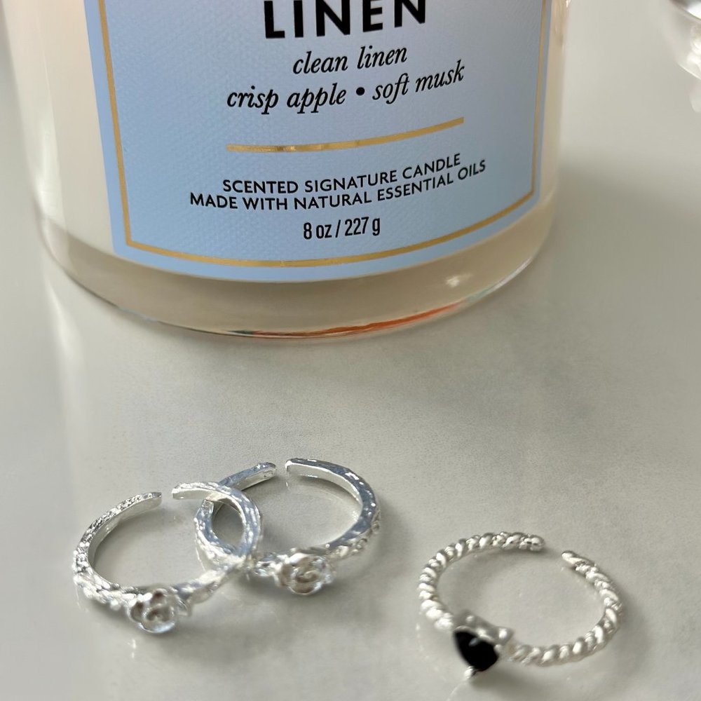 silver rings